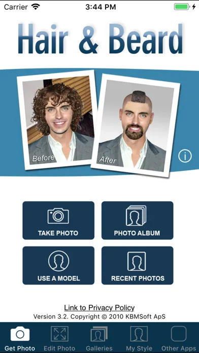 Hair and Beard Styles PRO سکرین شاٹس