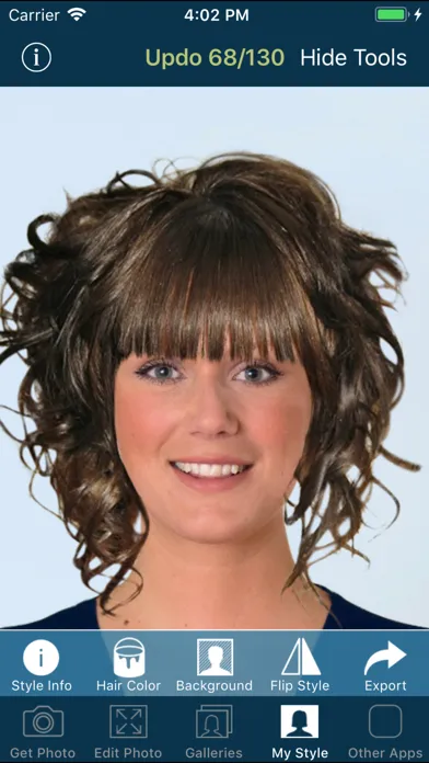 Capturas de pantalla de Hairstyle Try On PRO