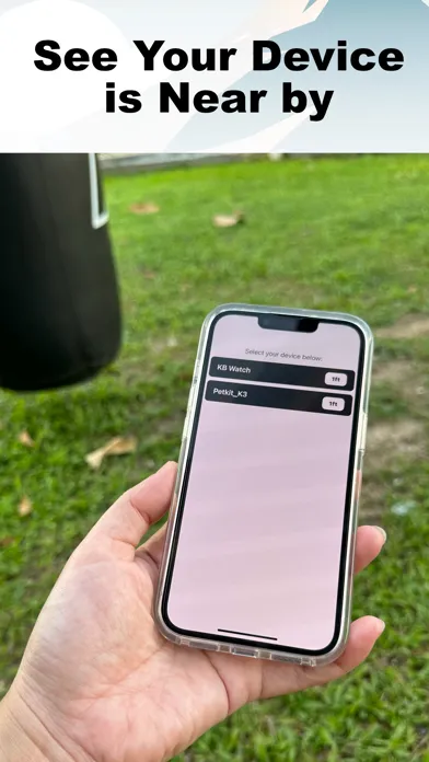 Captures d'écran de Finder for Lost Fitness Band