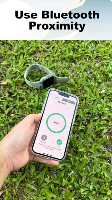 Captures d'écran de Finder for Lost Fitness Band