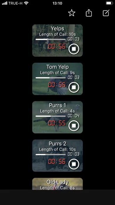 Turkey Calls App Screenshots