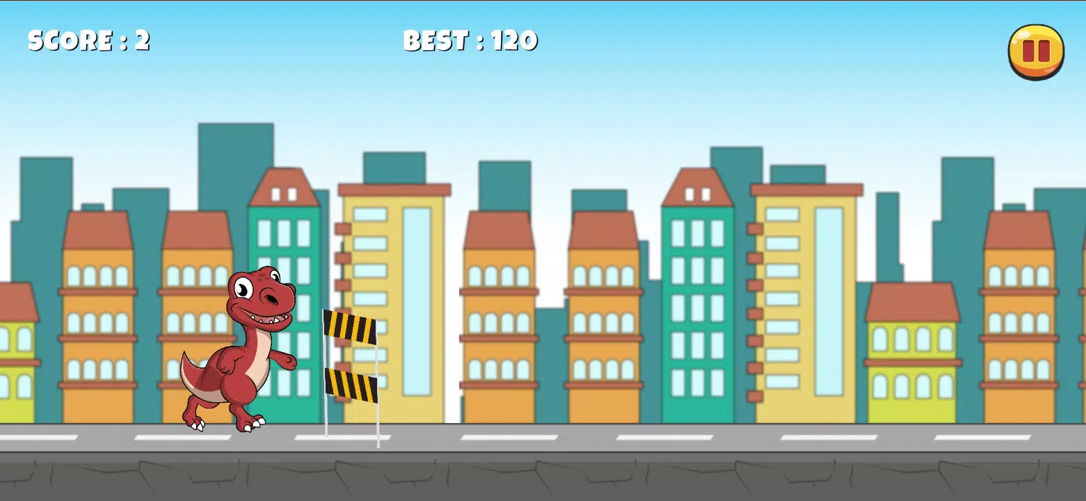 T-Rex : Dino Endless run Screenshots