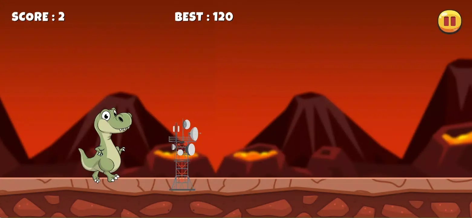 T-Rex : Dino Endless run سکرین شاٹس