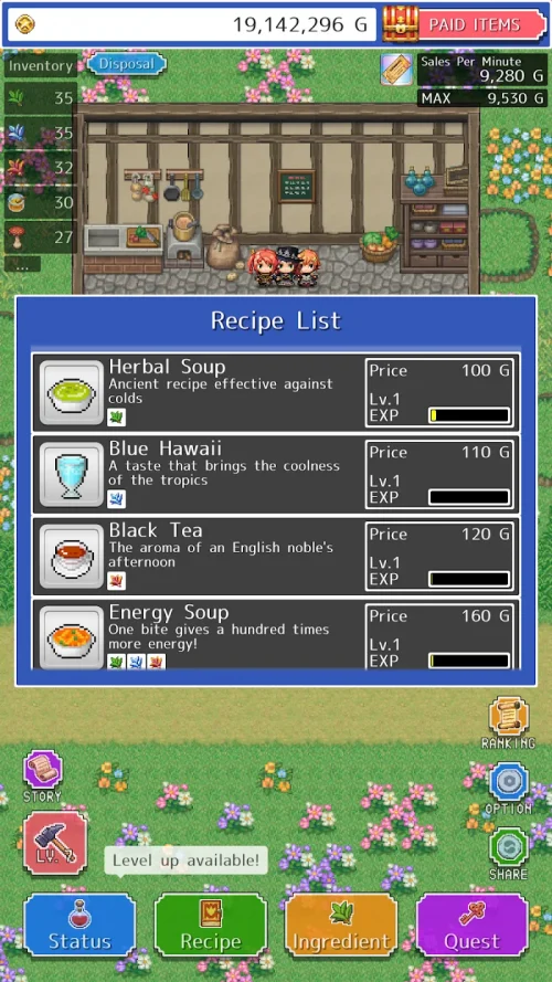 RPG Restaurant Idle Hack&Slash-screenshot-4