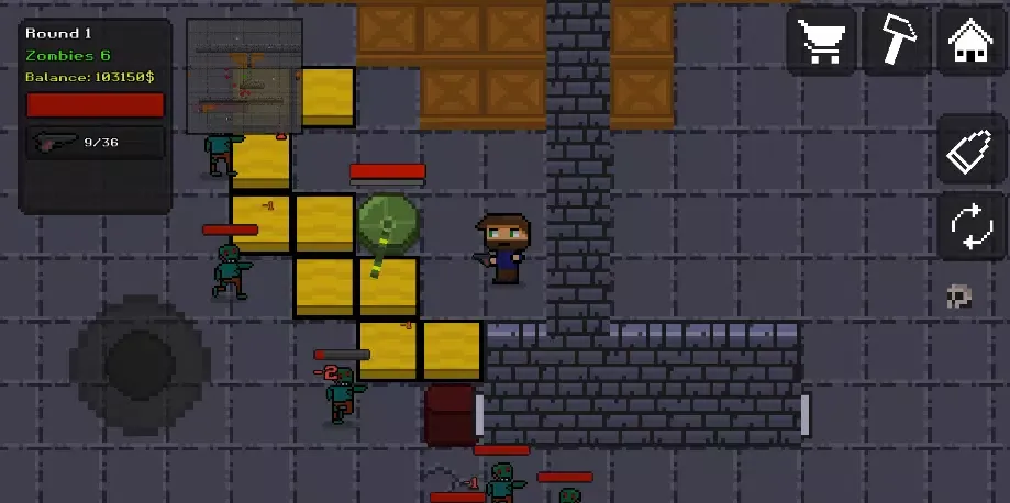 Pixel Zombie Survival 스크린샷
