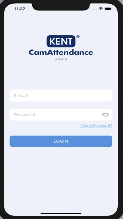 Kent CamAttendance Admin سکرین شاٹس