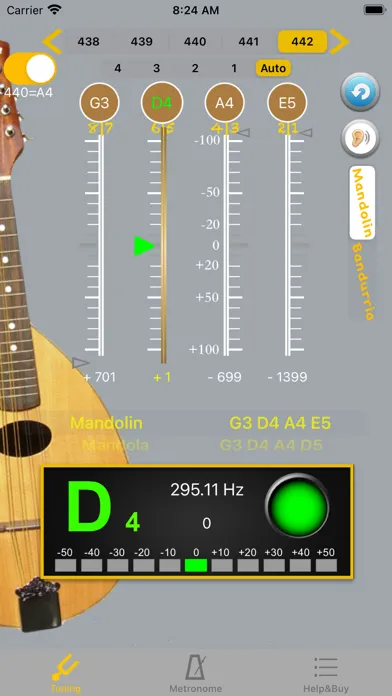 MandolinTuner - Tuner Mandolin স্ক্রিনশট