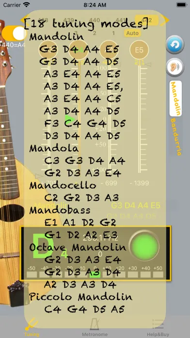 MandolinTuner - Tuner Mandolin স্ক্রিনশট