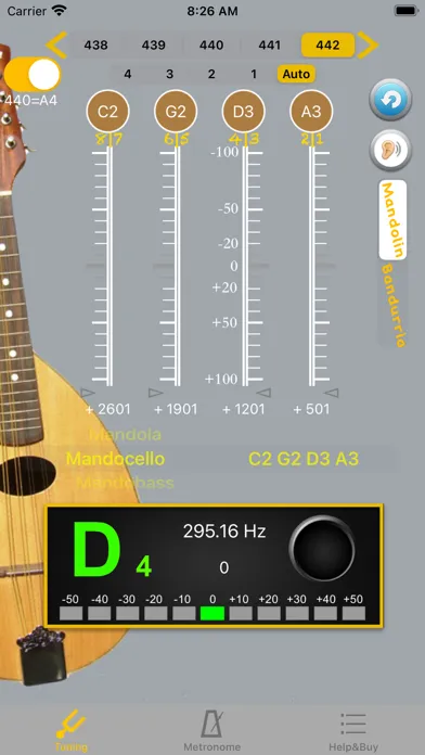 MandolinTuner - Tuner Mandolin স্ক্রিনশট