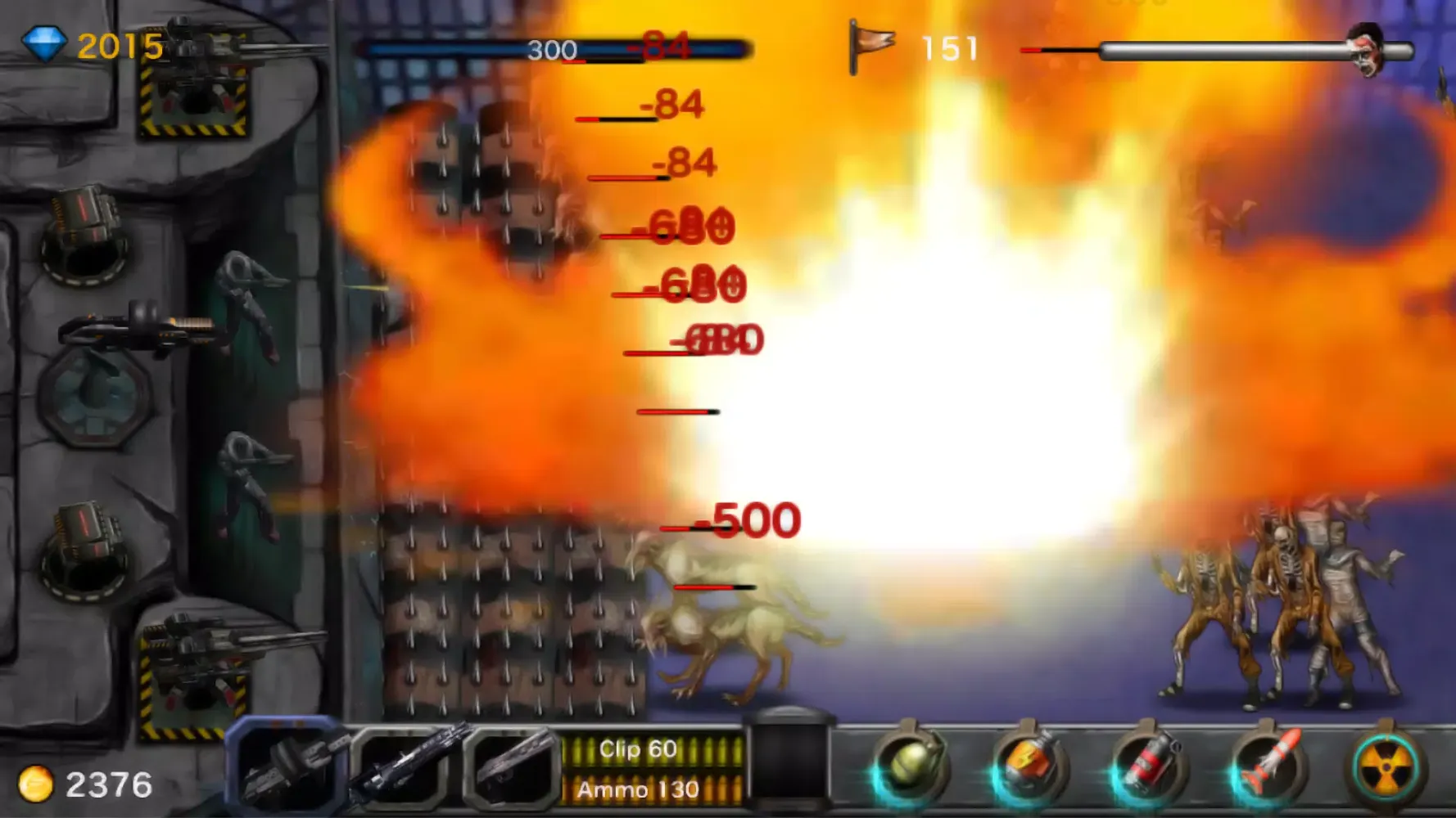 Captures d'écran de Last Defender Zombie virus