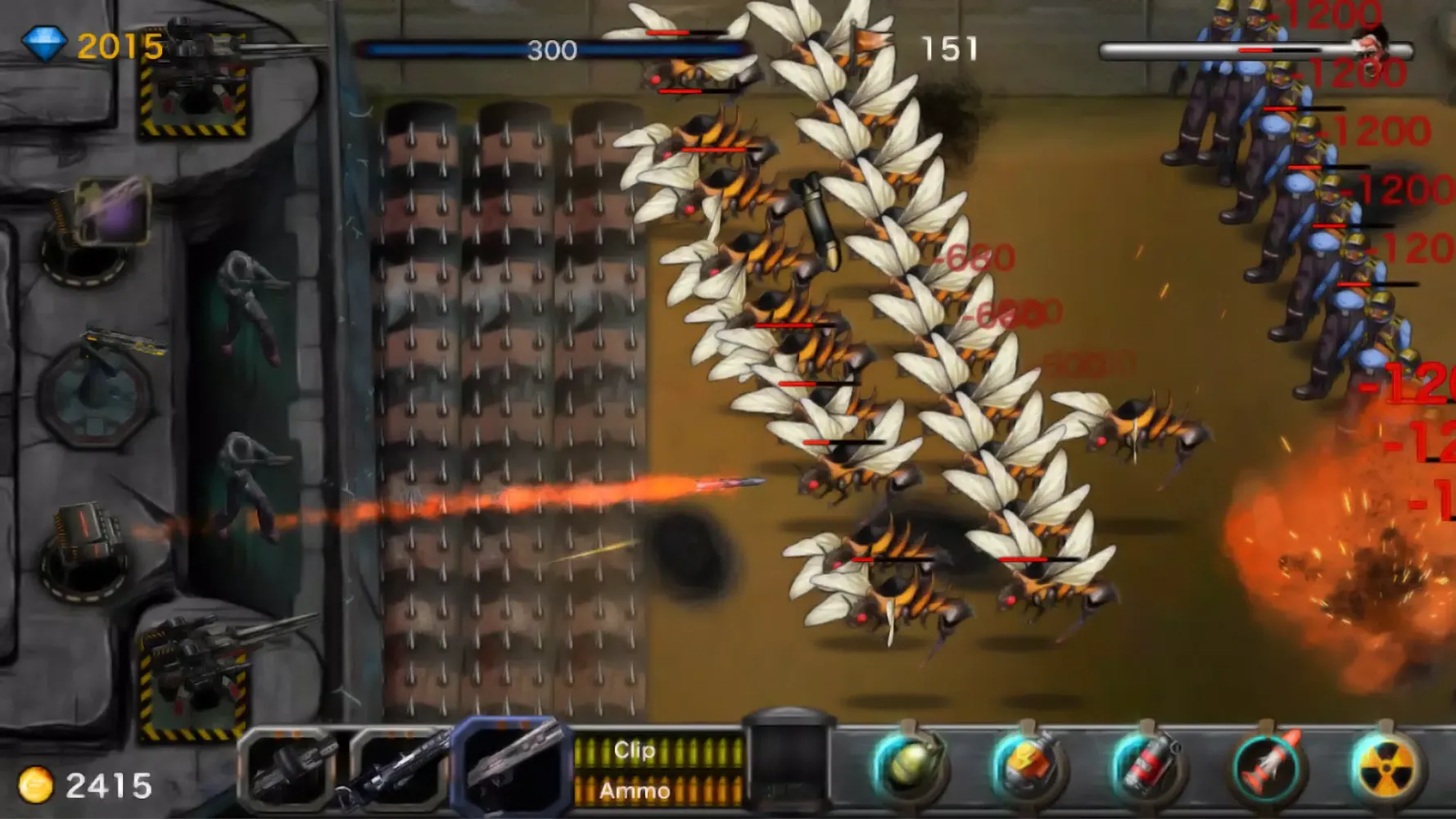 Captures d'écran de Last Defender Zombie virus
