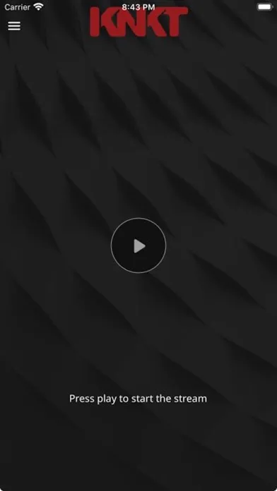 Zrzuty ekranu KNKT Radio