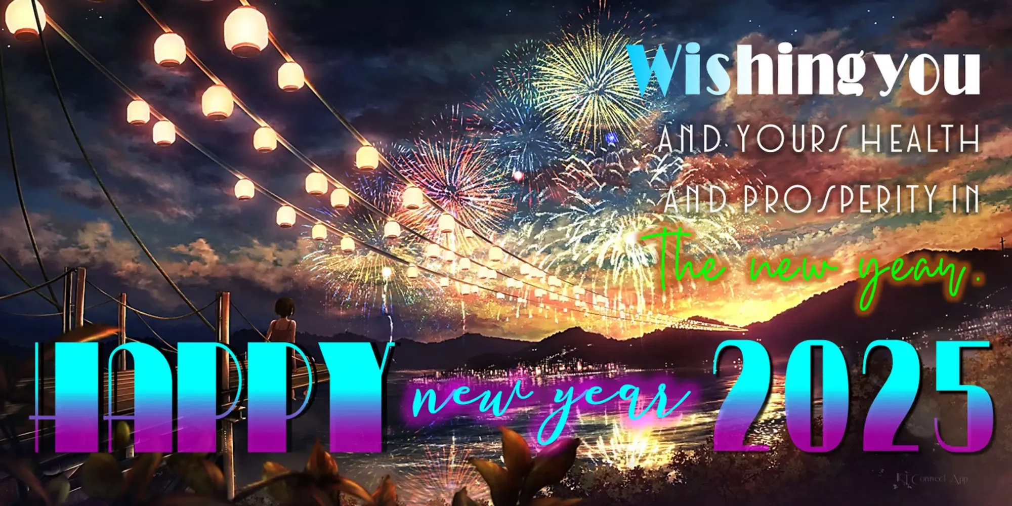 Tangkapan layar Happy new year 2025 Cards