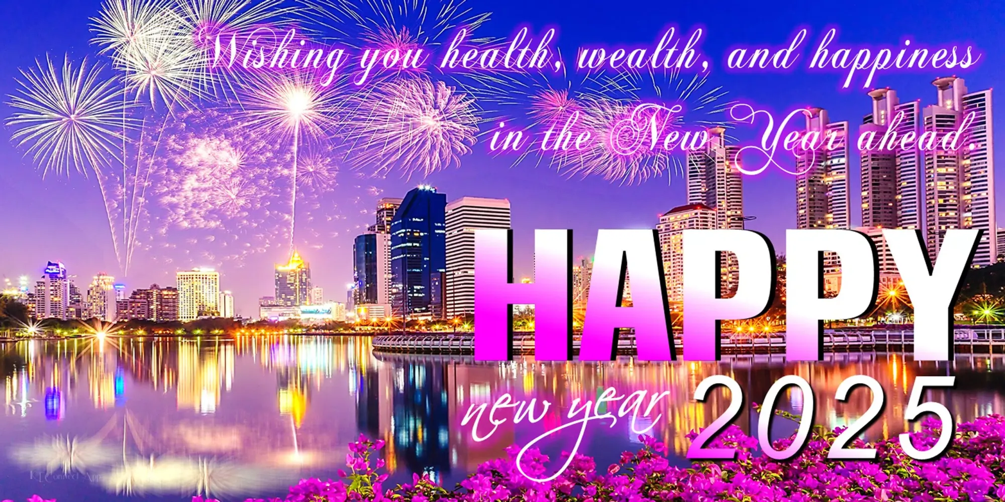 Tangkapan layar Happy new year 2025 Cards