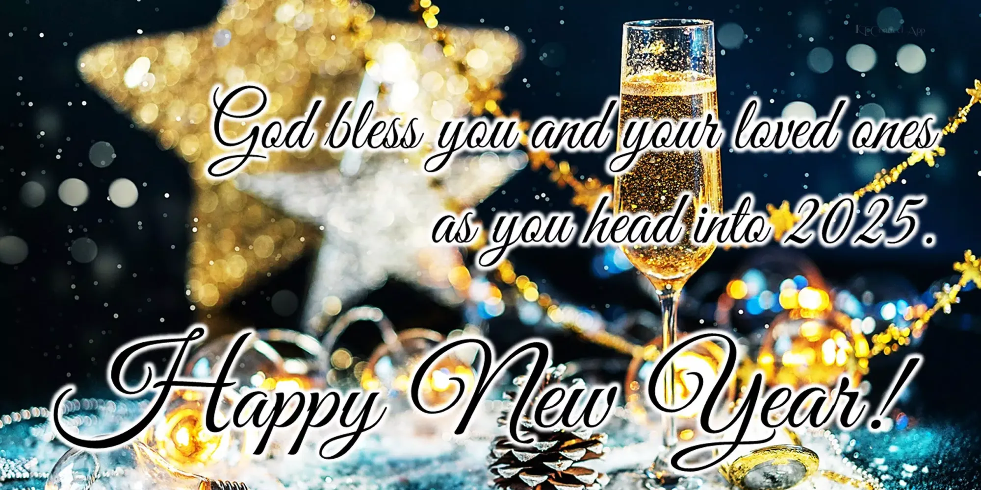 Tangkapan layar Happy new year 2025 Cards