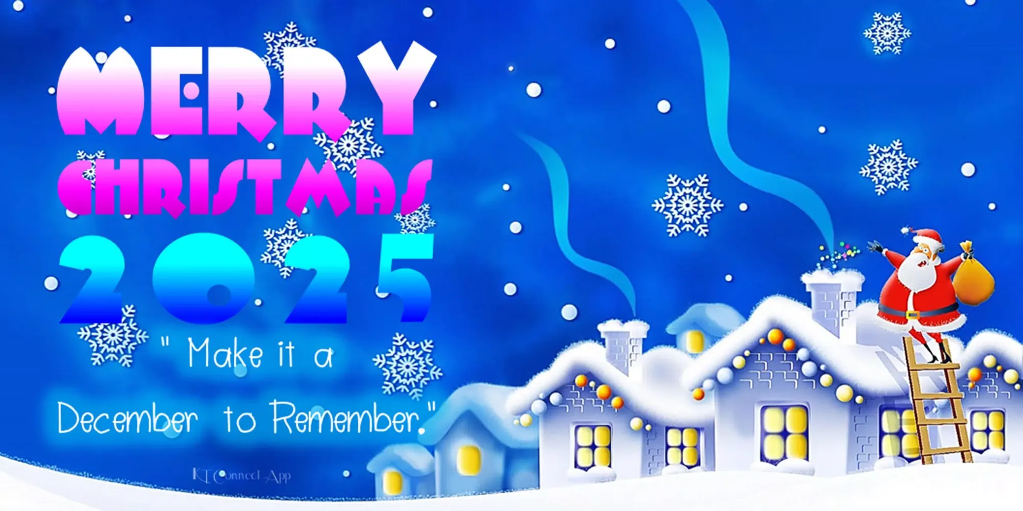 Capturas de tela do Merry Christmas 2025