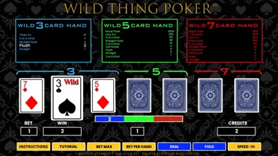 Wild Thing Poker应用截图