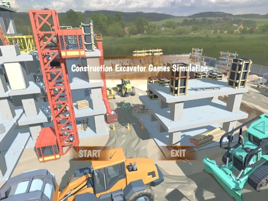 KD Construction Vehicle Game iPad  سکرین شاٹس