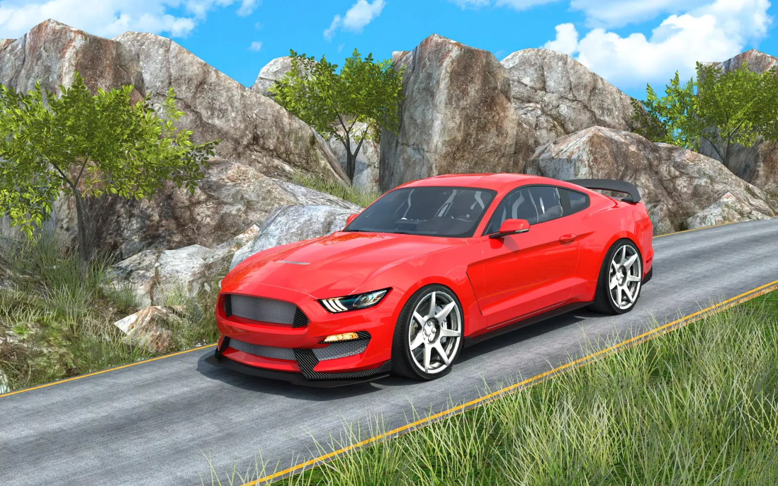 Sports Car Parking Screenshots