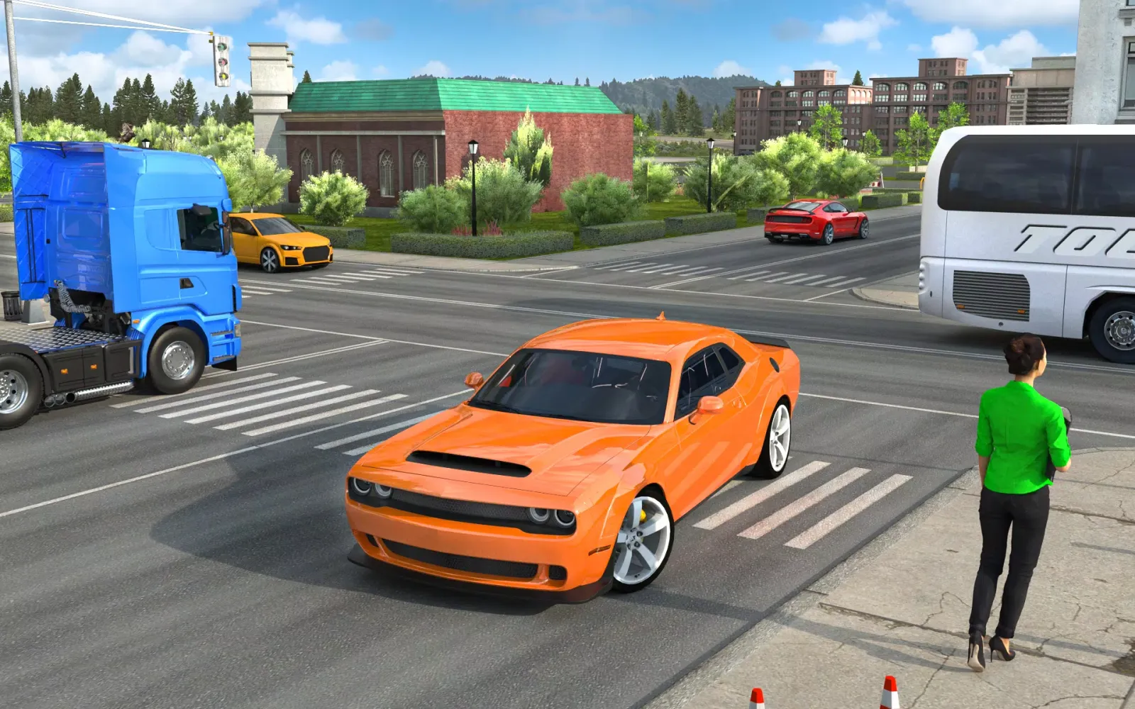 Sports Car Parking Screenshots