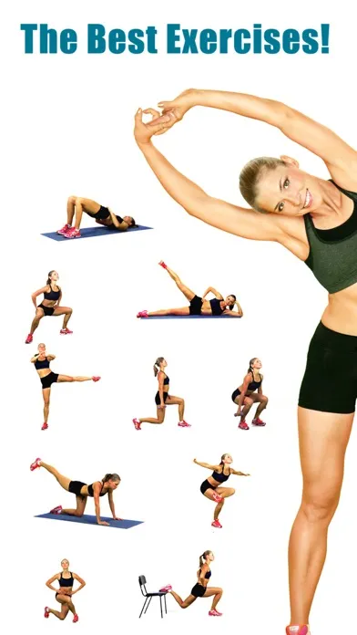 Tangkapan skrin Butt Fitness: Buttocks, Glutes & Fit Booty Workout