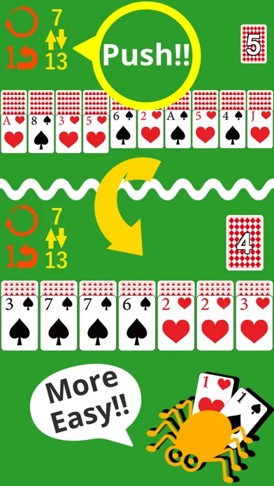 Tangkapan layar Spider Solitaire MINI
