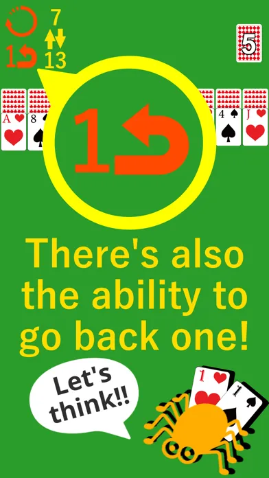 Tangkapan layar Spider Solitaire MINI