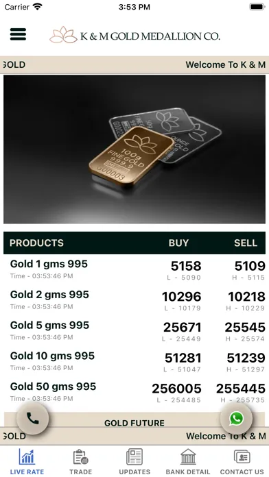 K and M Gold Screenshots