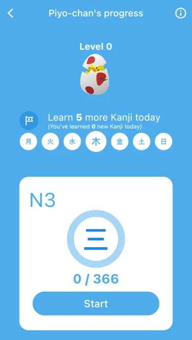 Tangkapan layar Kanji Native: Learn Kanji JLPT