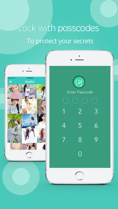 Tangkapan skrin GifBrowser-gif viewer with passcode,gif downloader