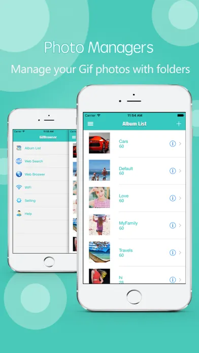 Tangkapan skrin GifBrowser-gif viewer with passcode,gif downloader