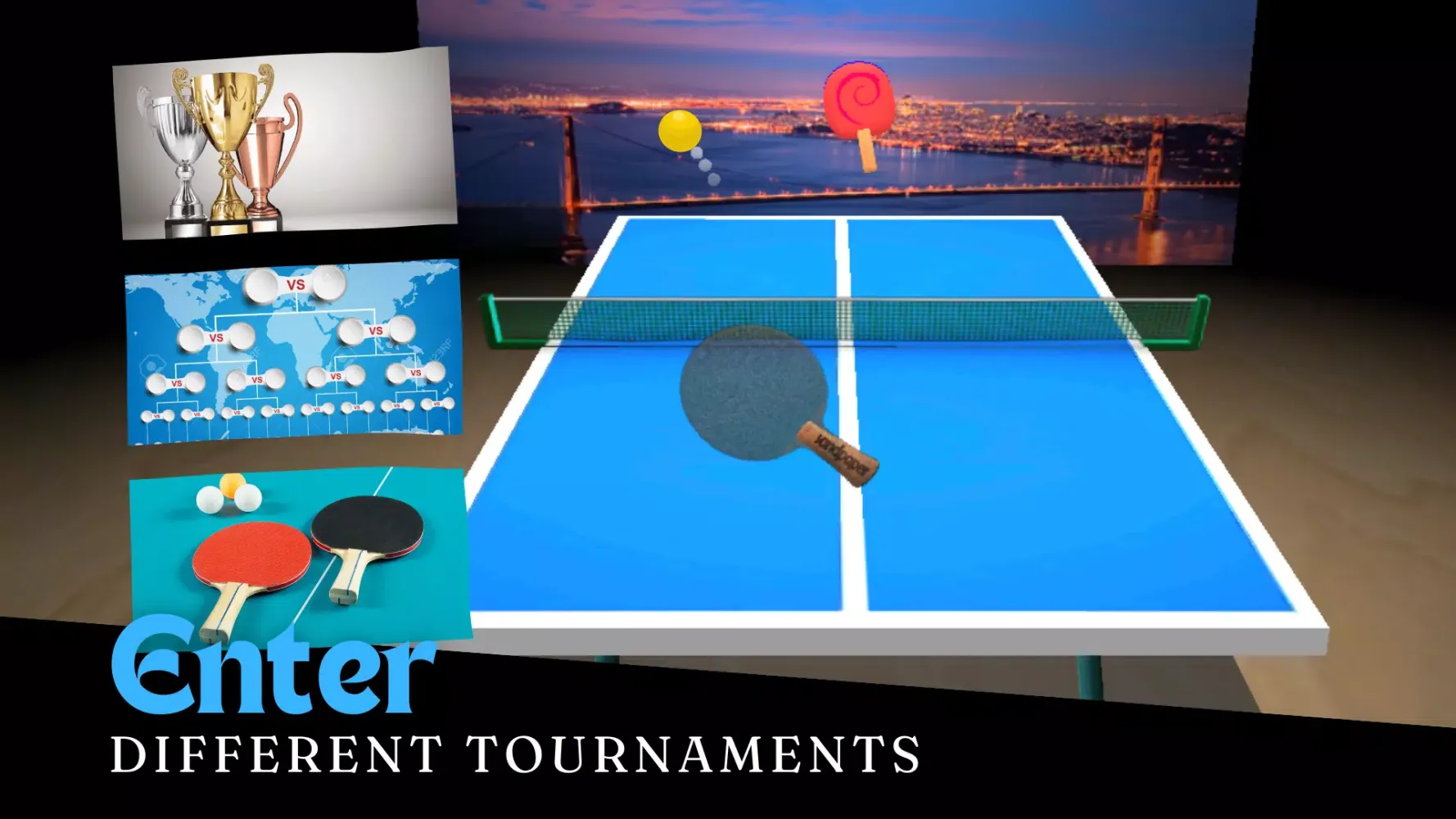 Table Tennis Champ- Ping Pong應用截圖