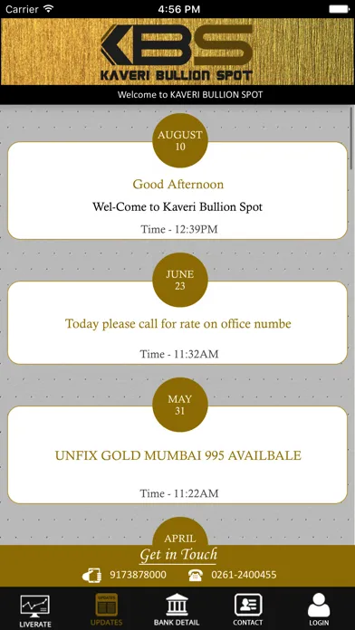 Kaveri Bullion Spot Screenshots