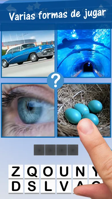 Capturas de tela do 4 Fotos 1 palabra Español -