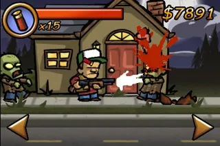 Capturas de tela do Zombieville USA Lite