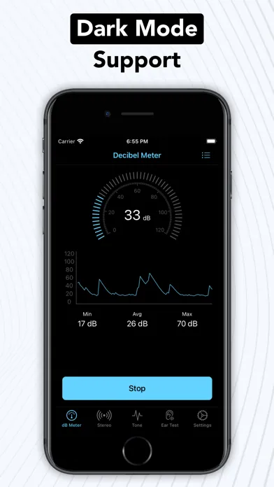 Tangkapan skrin Decibel - dB Sound Level Meter