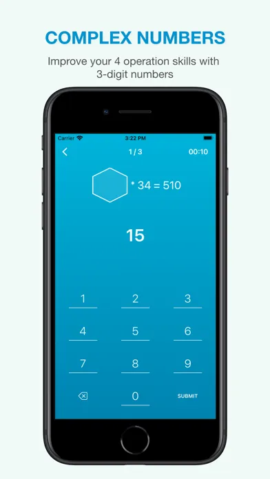 HexaMath - Brain Training Gym Screenshots