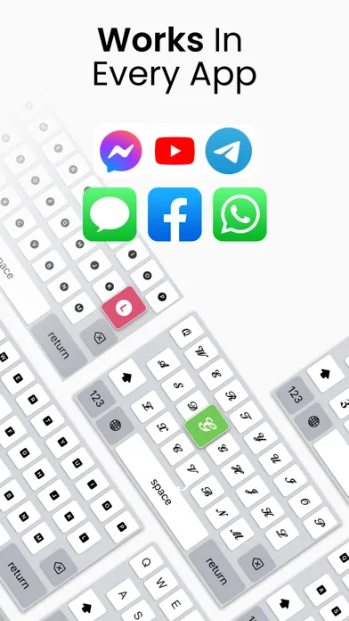 Fonts+: Keyboard Font Text Art Screenshots