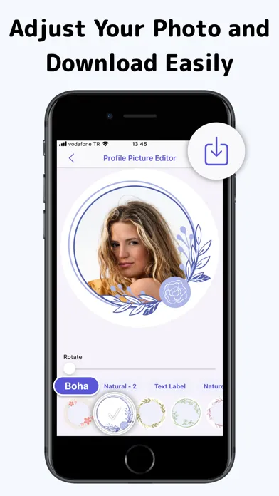 Profile Picture Border Editor Screenshots