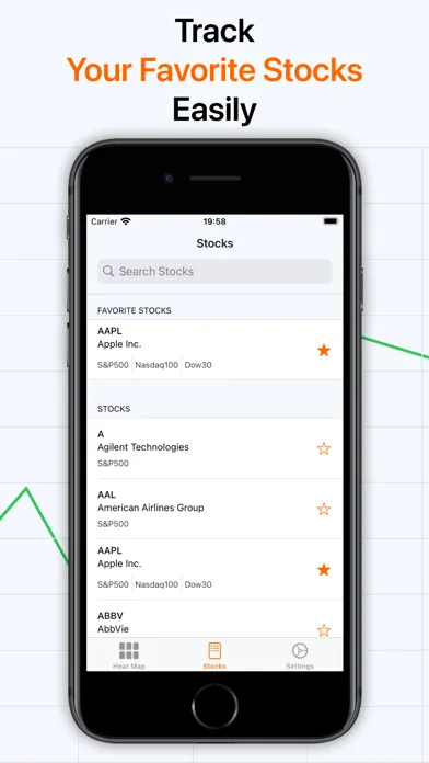 Stock Map, Heatmap by Stock+ Screenshots