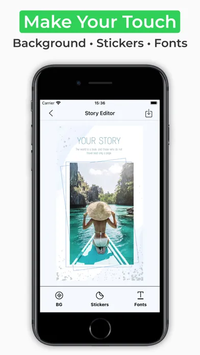 Capturas de pantalla de tale: Story, Collage Templates