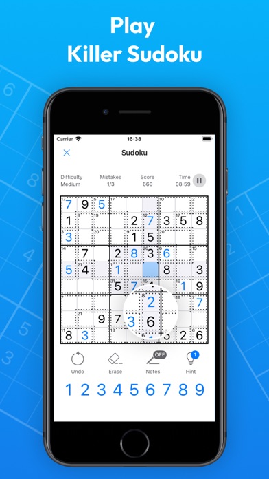 Sudoku: Killer, Classic Sudoku Screenshots