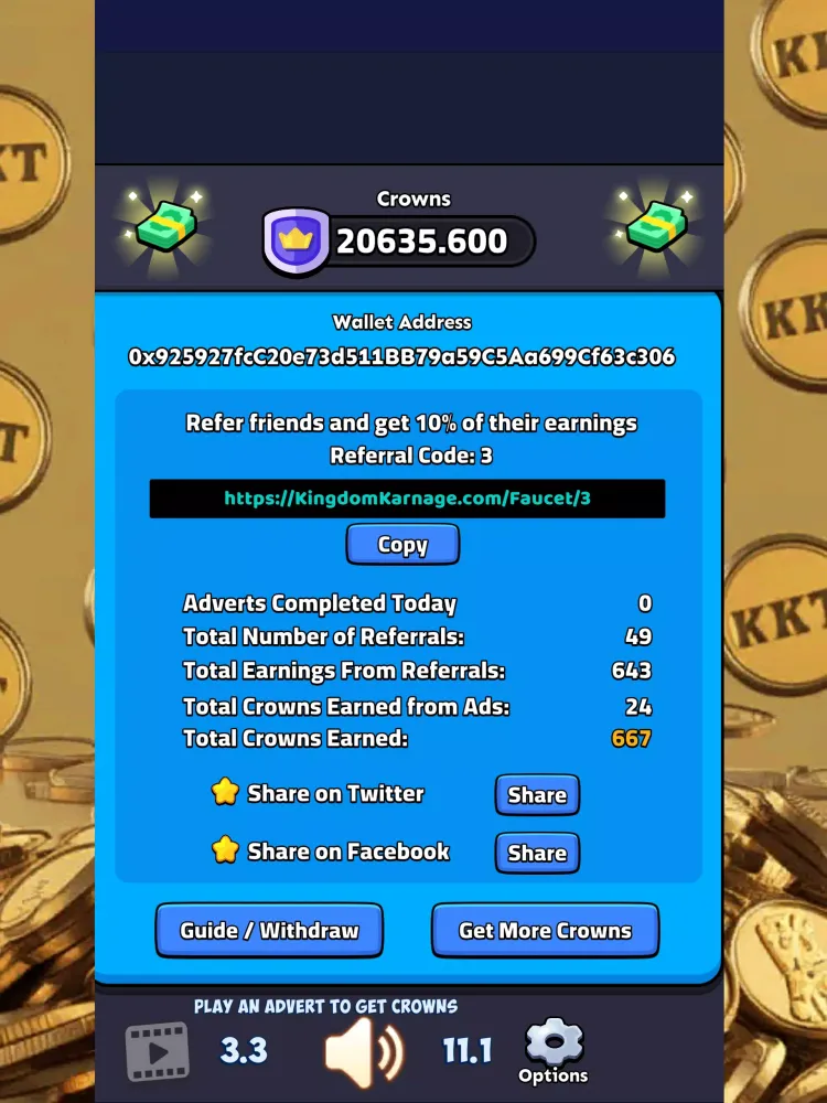 Zrzuty ekranu Kepithor Rewards