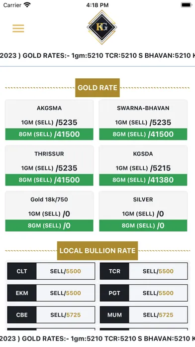 Kerala Gold应用截图