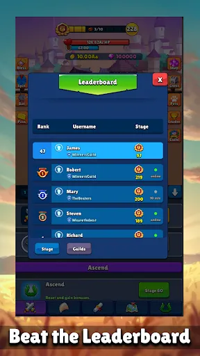 Dreamland 2 : Idle Clicker Rpg应用截图