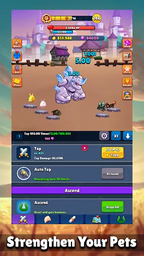 Dreamland 2 : Idle Clicker Rpg应用截图