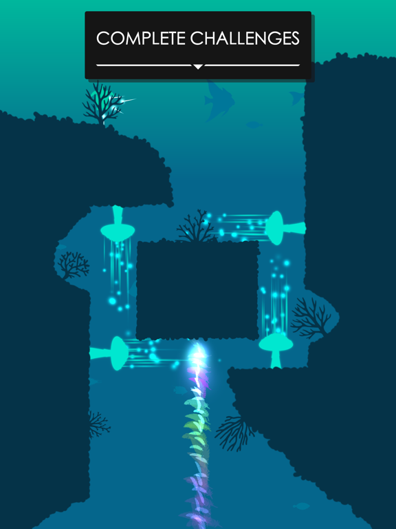 Tangkapan skrin Light the Sea iPad 