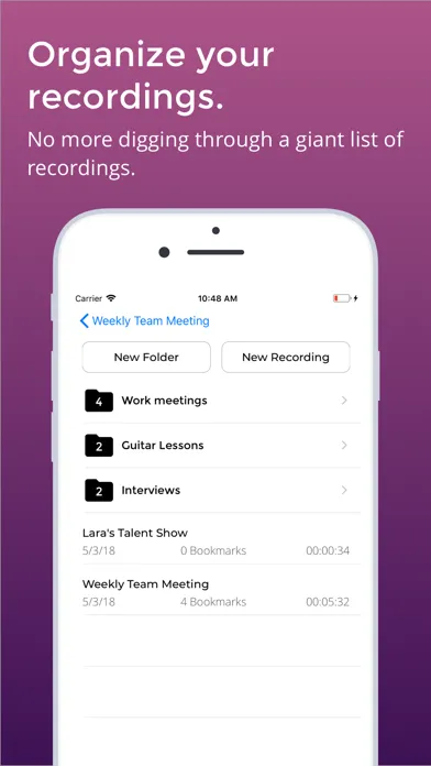 ClipNotes: Audio Bookmarks Ekran Görüntüleri
