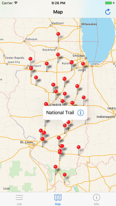 Скриншоты IDOT Rest Areas - Illinois Car
