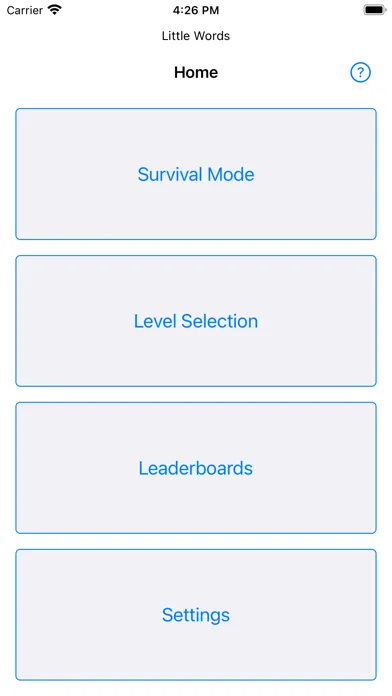 Little Words - Word Puzzle App应用截图
